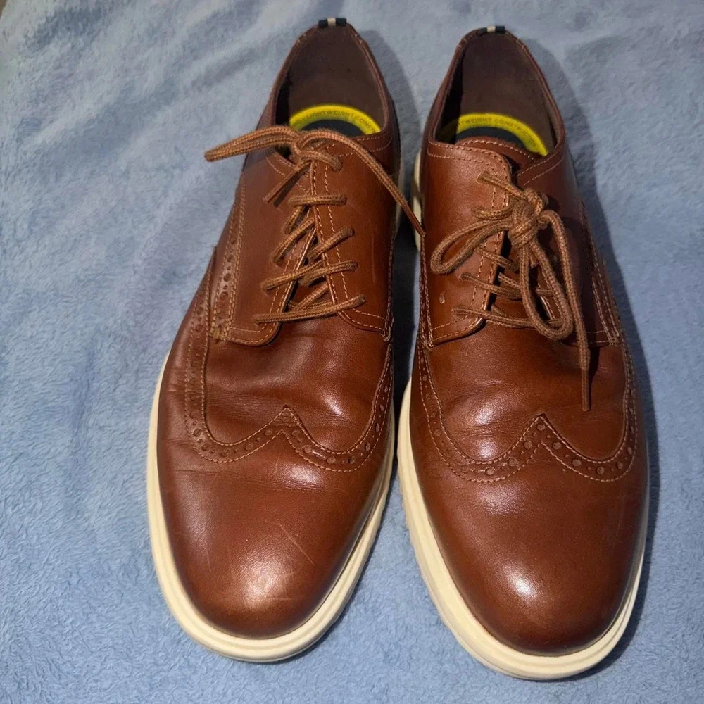 Cole Haan Grand Oxford Brown Leather